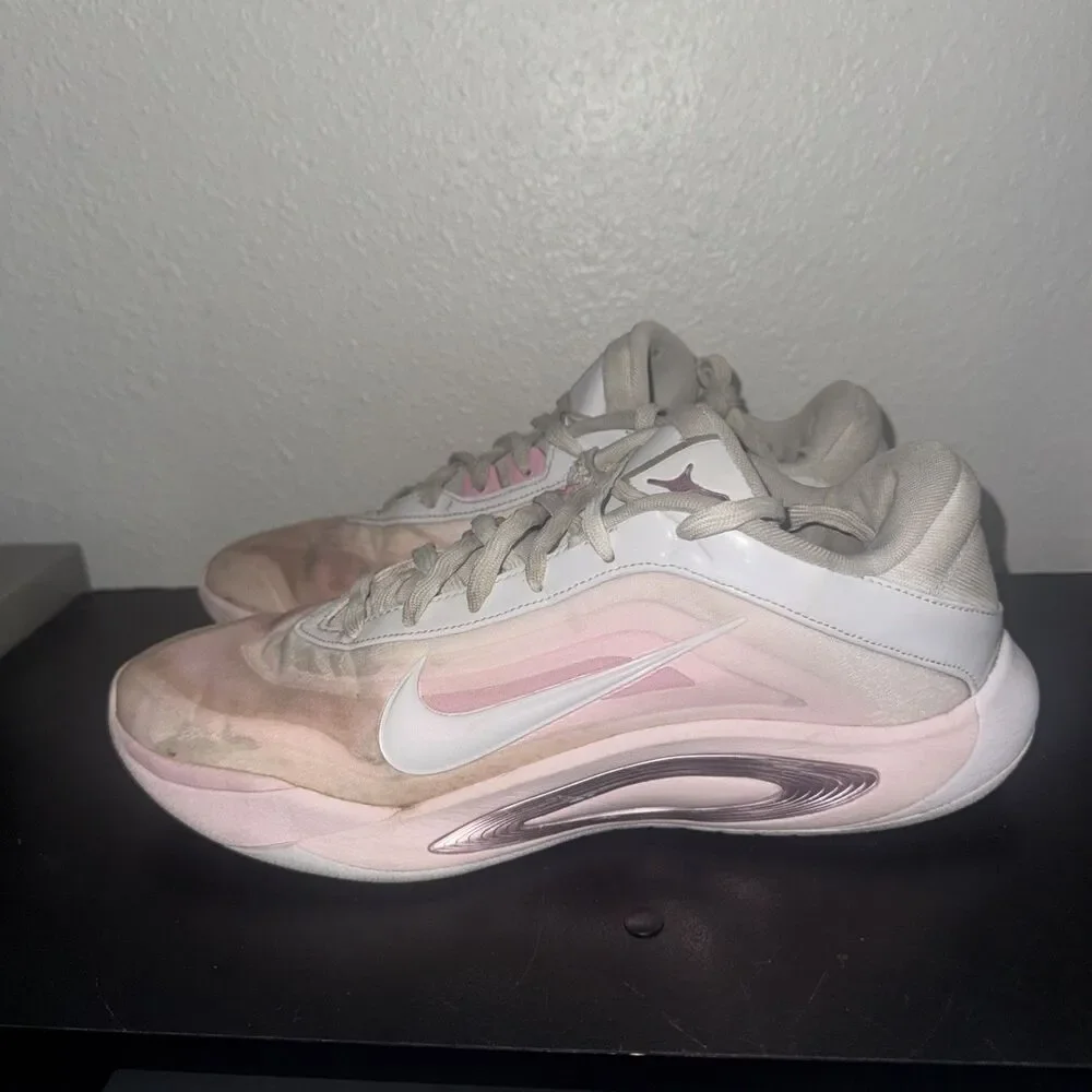 Nike A'one Aja Wilson White Perfect Pink Prism Pink FZ8605-101 Women Size 11.5